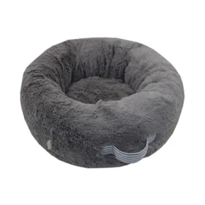Round Cat and Dog Cushion Bed, Anti-Slip & Water-Resistant Bottom, Super Soft Durable Fabric Pet Supplies, Machine Washable Luxury Cat & Dog circle Bed